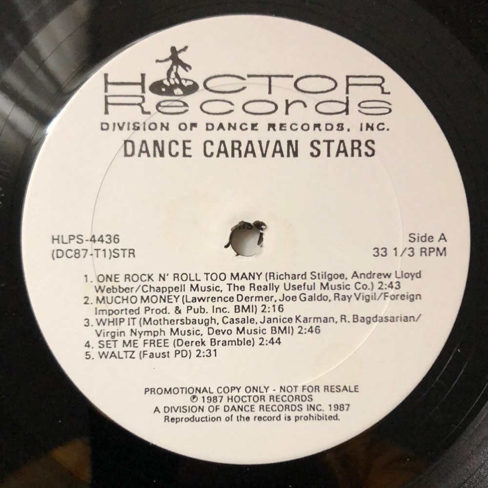 Dance Caravan Stars Vinyl Lp '86